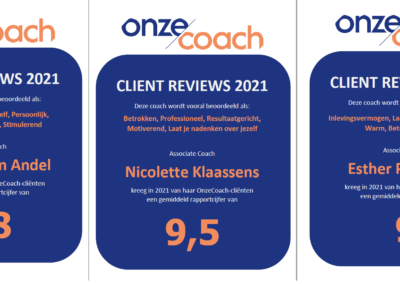 Trots op onze coaches!